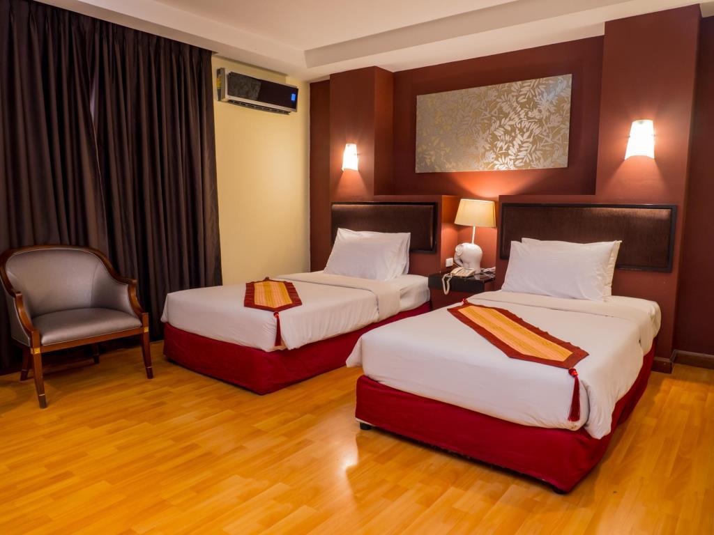 Atrium Boutique Hotel Bangkok Exterior foto